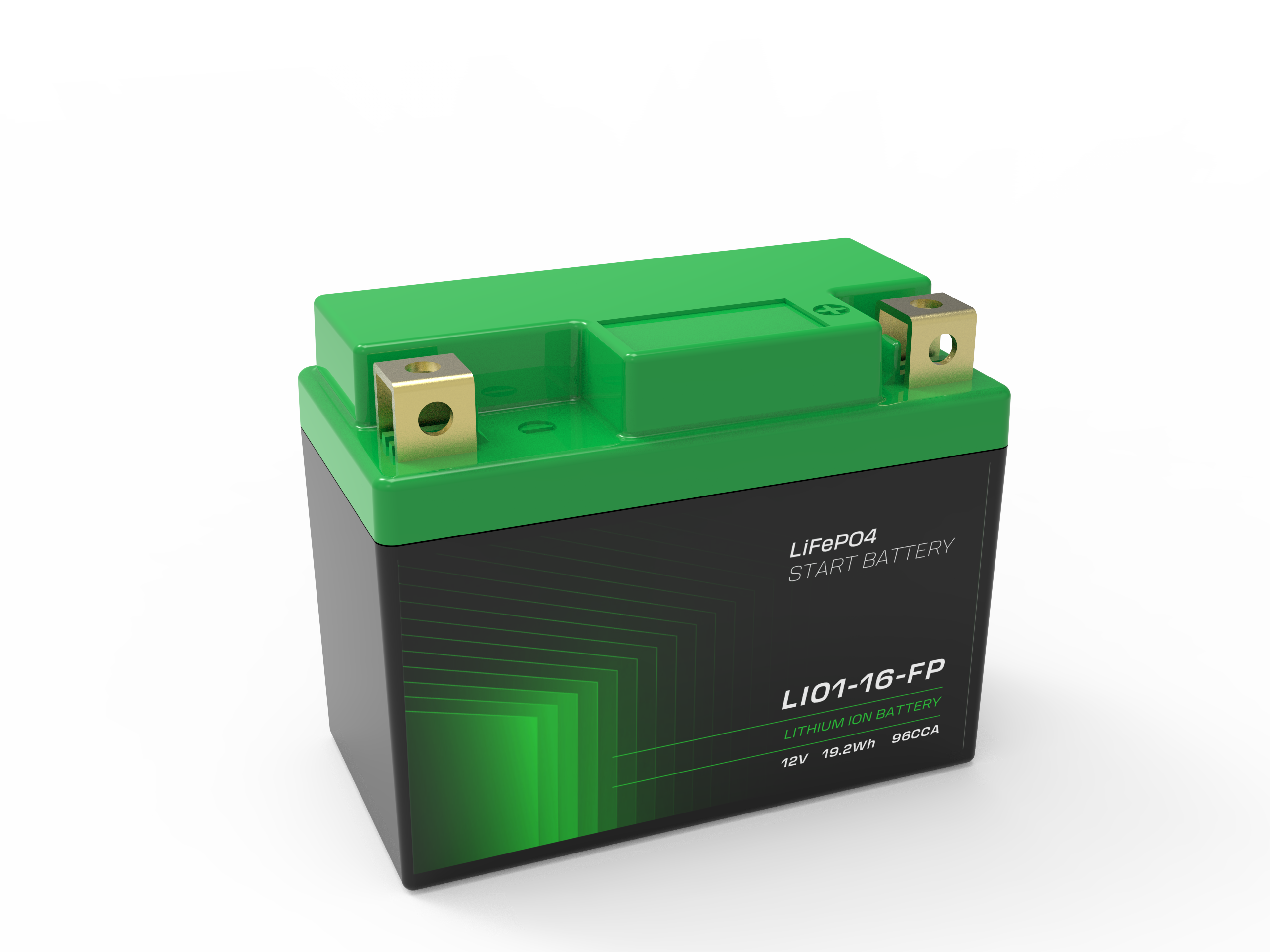 LI01-16-FP Generator Lithium Start Battery 12V 19.2Wh Replace HJ01L-16-GFP BT01L-16-GFP Generator Battery