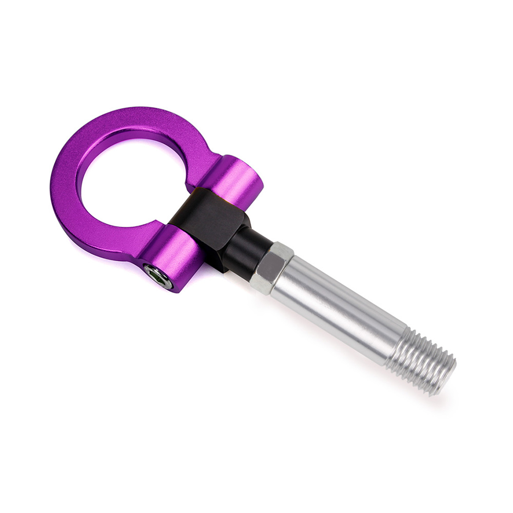 RASTP-Anodized Alloy Track Racing Style Front Screw-on Tow Hook for Mazda CX5 RX8 RS-TH008-5: purple