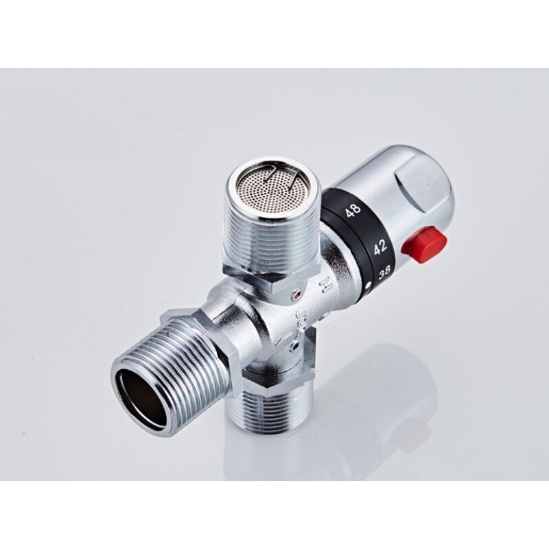 Thermostatische Messing Cartridge G1/2 = DN15 Mengkraan Warm Koud Water Temperatuur Controle Mengkraan Badkamer kraan Accessoires