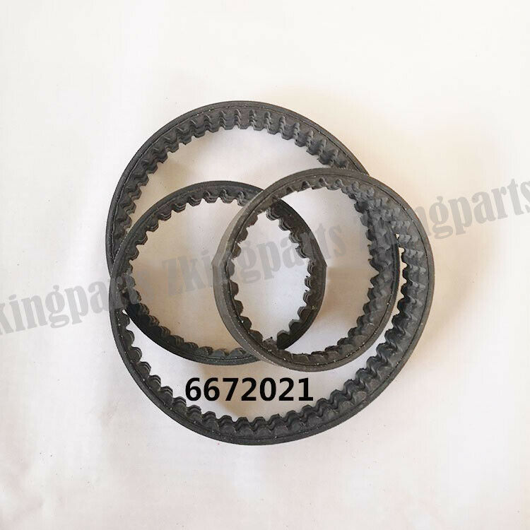 6672021 Correia de transmissão Apto Para Skid Steer Bobcat Minicarregadeiras 751 753 763 773