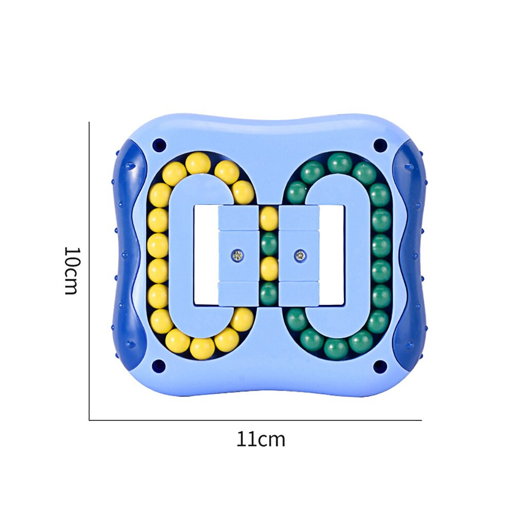 Multicolor Roterende Magic Bean Magische Kubus Puzzel Speelgoed Kinderen Creatieve Dubbelzijdig Gebruik Volwassen Decompressie Speelgoed