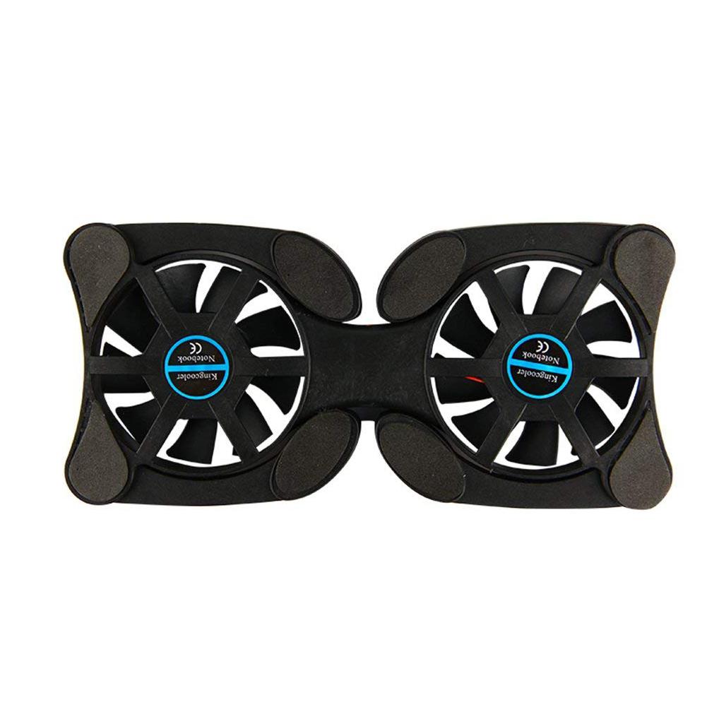 USB Mini Laptop Cooling Pad with Double Fans Mini Octopus Notebook Cooler Cooling Pad for 7-15 Inch Notebook Laptop r20