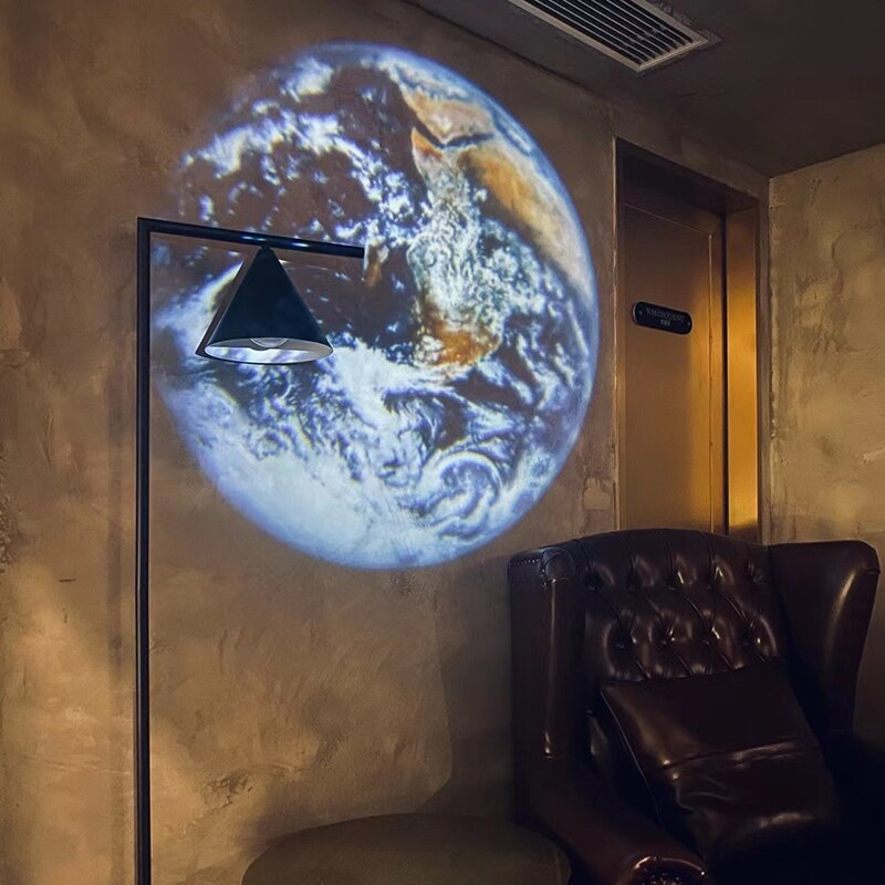 Lámpara de proyección de planetas, proyector de luz de Luna, tierra, Galaxia, hojas de luz, luz de fondo, accesorios para Fotos de , 8 Uds.
