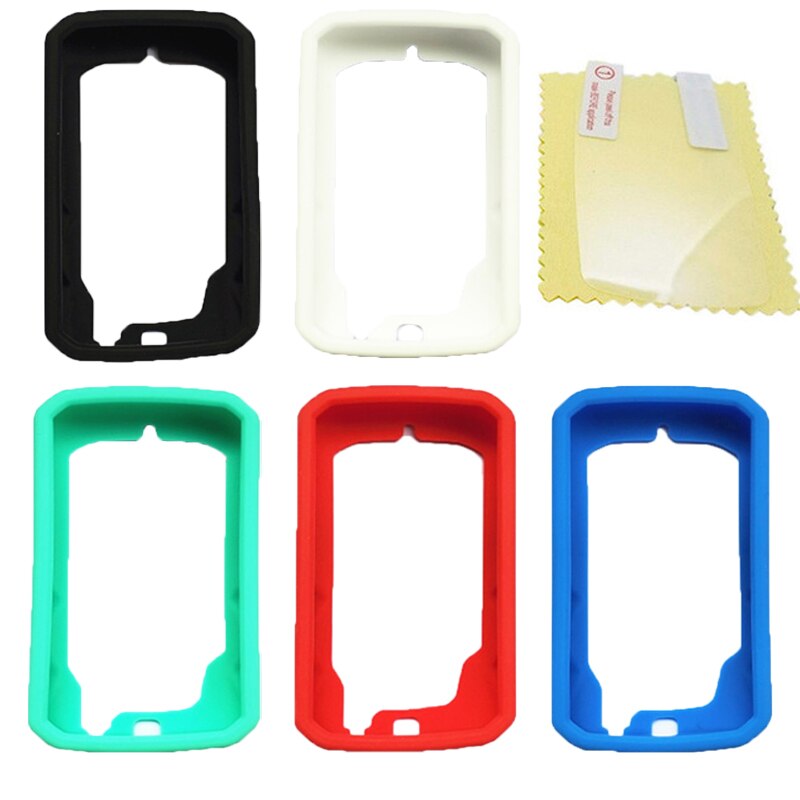 Sunili Bike Gel Skin Case &amp; Screen Protector Cover Voor Bryton Rider 750 Gps Computer Case Cover Voor Bryton 750 R750