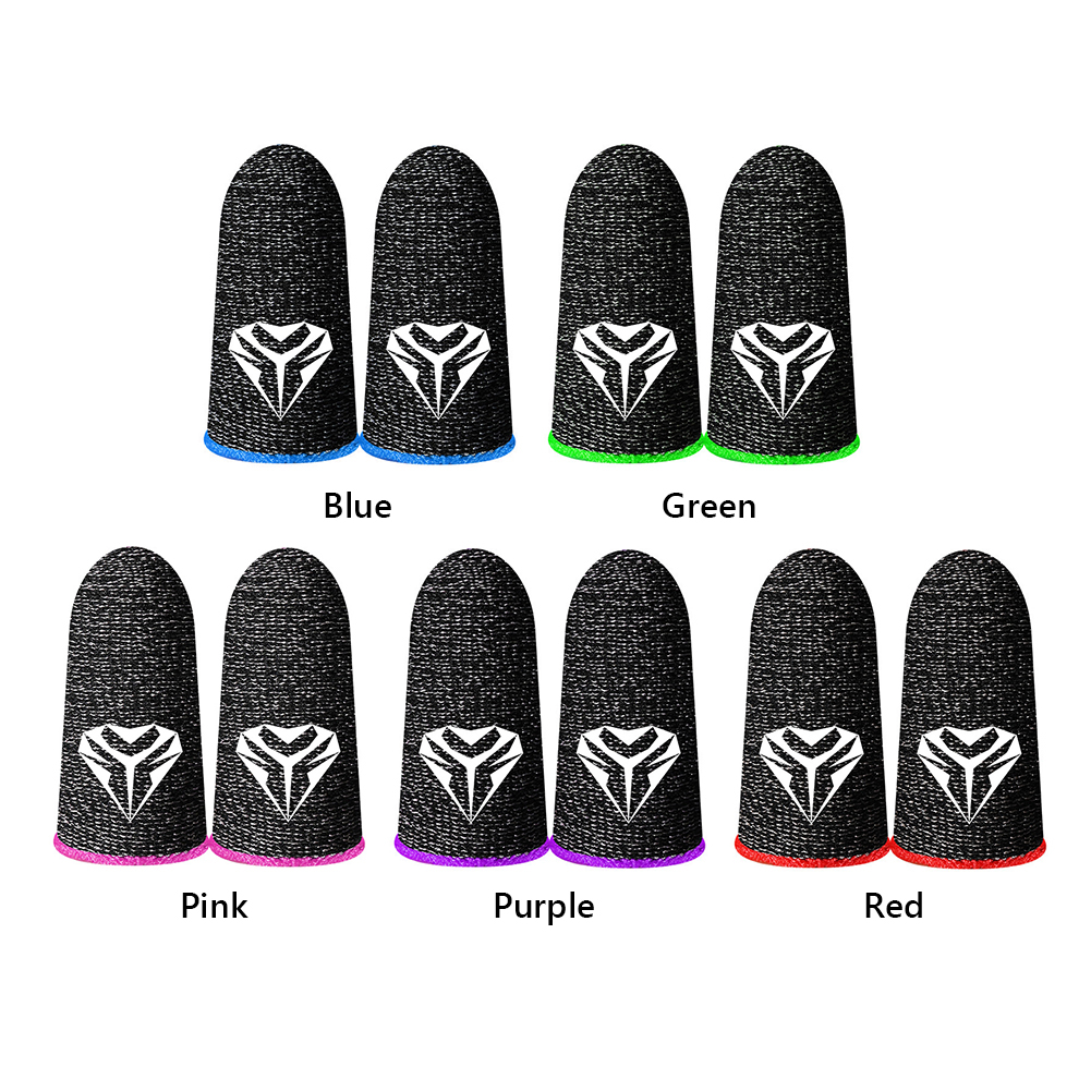 1 Paar Gaming Finger Ärmel Ersatz für Pubg Daumen Handschuhe atmungsaktive Finger betten für Handys piel