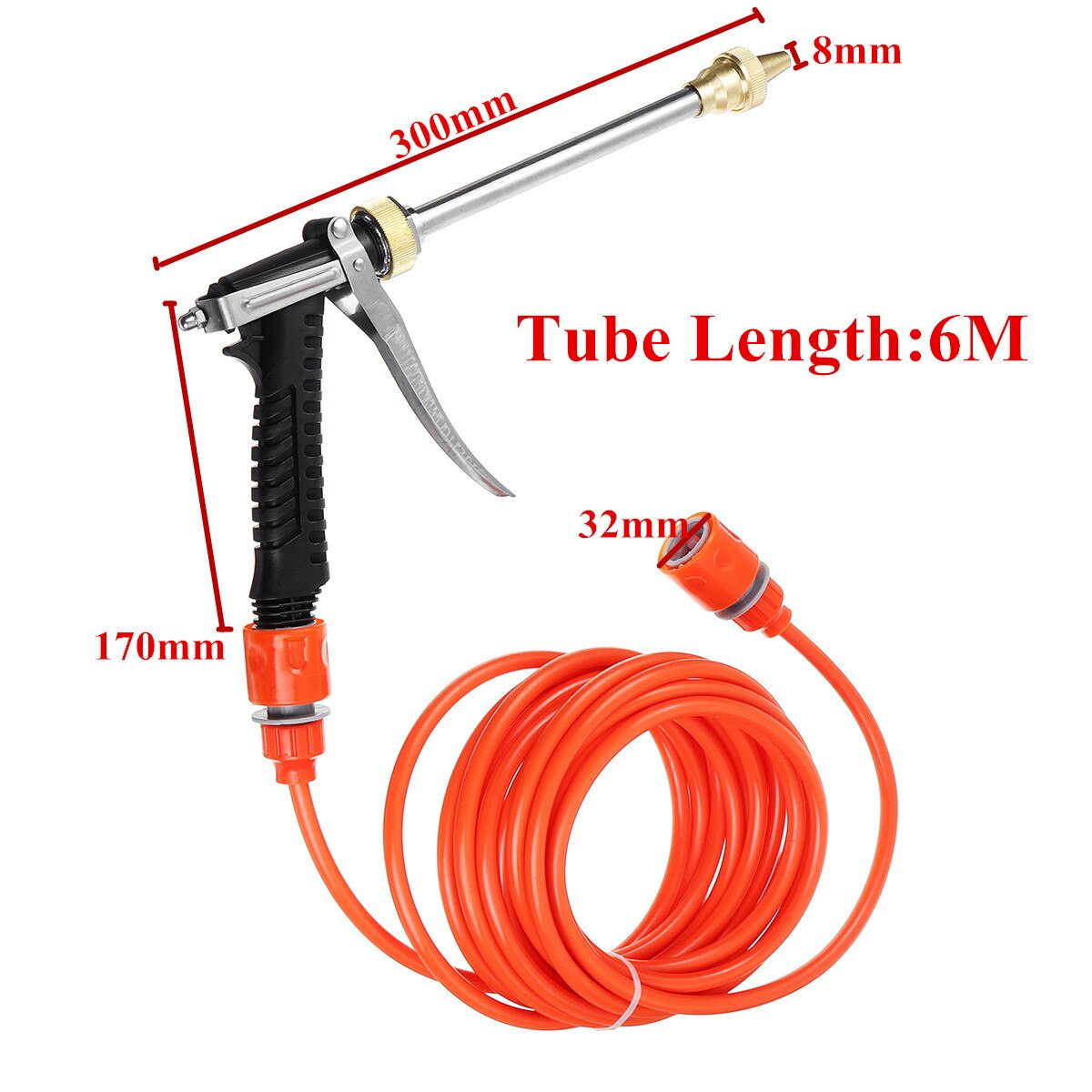 12V 100W High Pressure Car Cleaner Car Washer Guns Pump Electric Cleaning Auto Device Car Care Portable Washing Machine