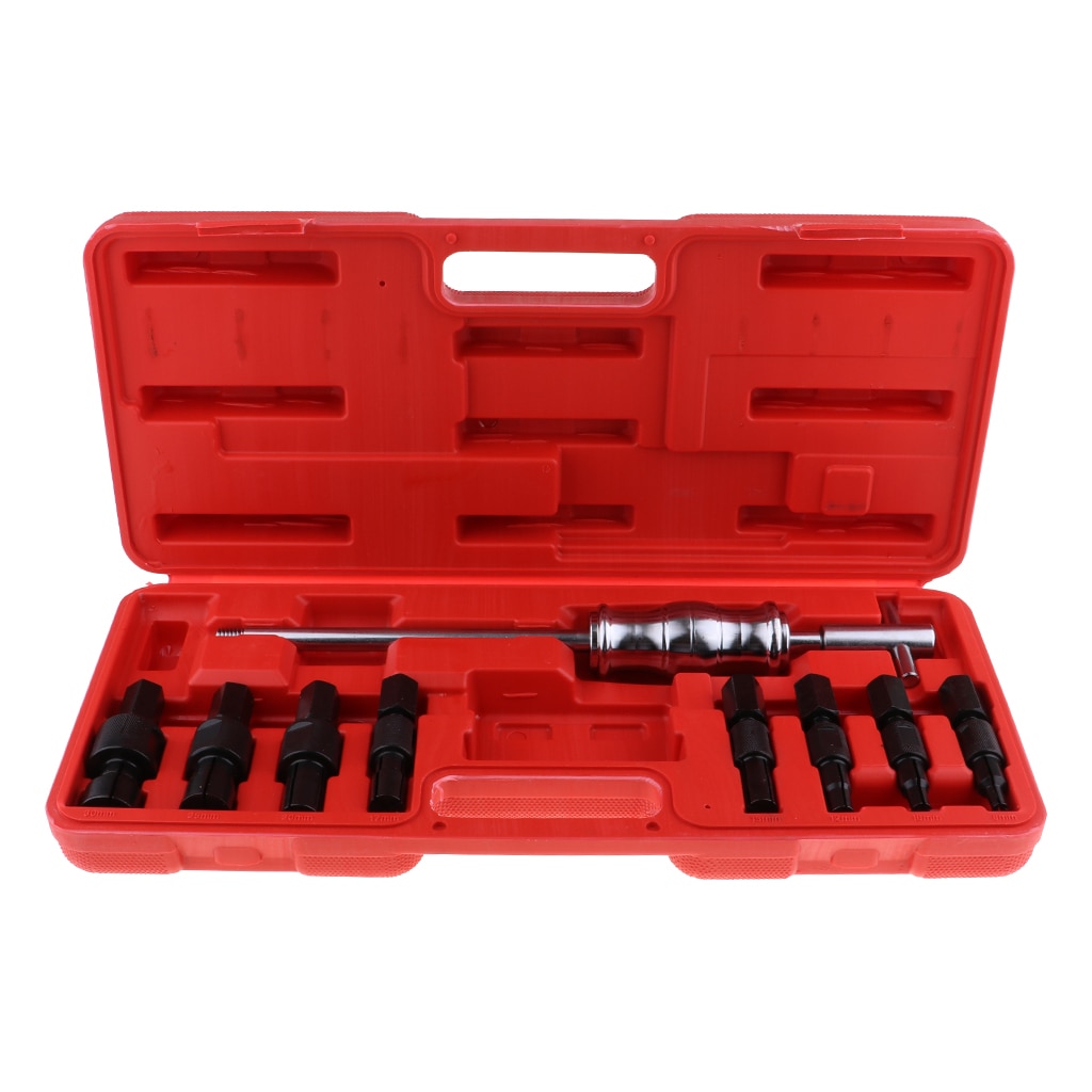 Bike Blind Inner Bearing Puller Hole Remover Extractor Kit Slide Hammer Bicycle Fixed Gear Bike Hub BB Pressing Install Tools