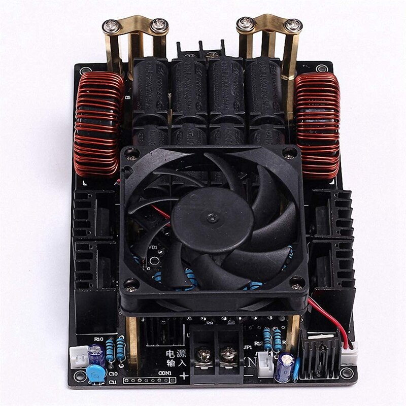 Calentador de inducción con bobina, generador de alto voltaje, alta frecuencia, bajo voltaje, 1000W, cc 12-40V 50A 1KW ZVS