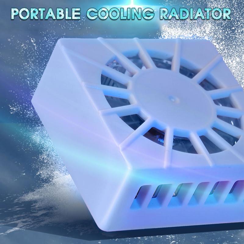 Mobile Phone USB Game Cooler System Cooling Fan Miniature Semiconductor Heat Sink Concentrated Heat Dissipation Center Durable