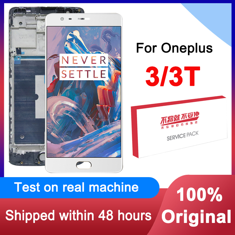 Neue OLED / Original AMOLED 5.5 &#39;&#39;Anzeige Ersatz Für Oneplus 3 LCD Anzeige Touchscreen Für OnePlus 3T a3000 LCD Tafel