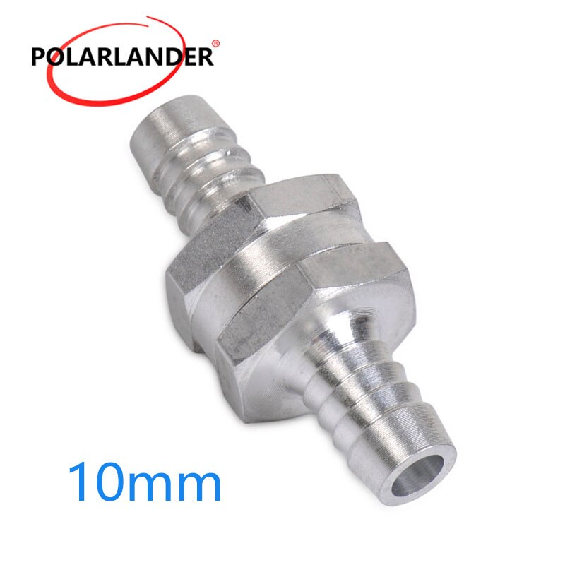 10mm 3/8 " brændstof engangskontraventil benzin diesel marine aluminiumslegering til marine automotive rv landbrug