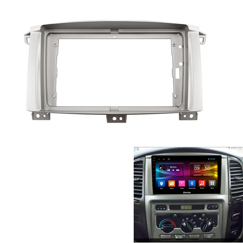 Fascia 2Din Per Autoradio RAV4 2006-2012 – Cornice ABS Plug And Play, Nero