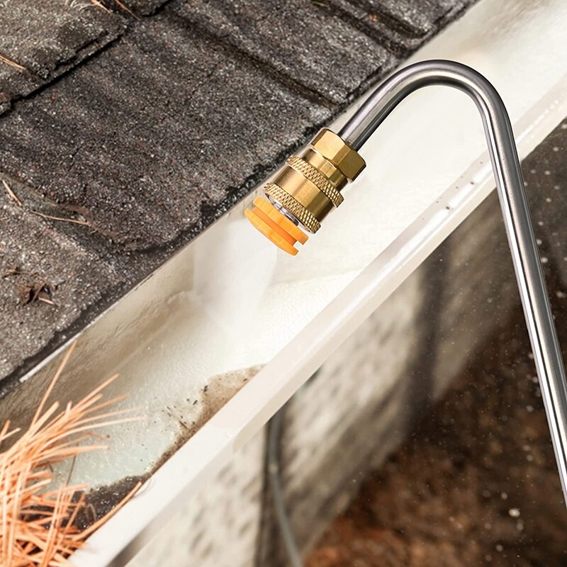 Pressure Washer Wand Extension, 90 Inch, Power Washer Lance With 1/4 Inch Quick Connect, 4000 PSI