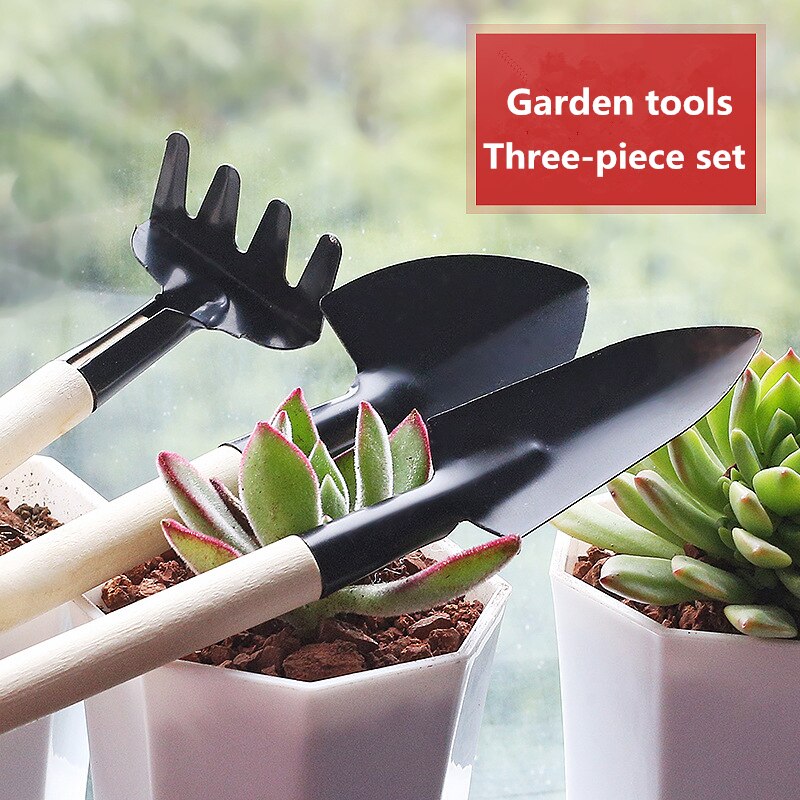 Multifunctional Gardening Tool Set Shovel & Rake & Spade Potted Balcony Plants Soil Loosening Garden Shovel Outdoor Tool