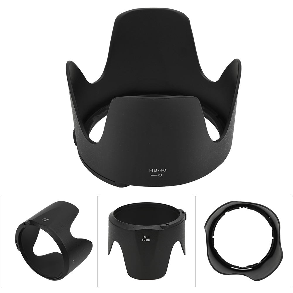 Camera Mount Lens Hood HB-48 Lens Hood Mount Lens Hood HB-48 Camera Mount Lens Hood for Nikon AF S 70-200mm f2.8 G VR II Lens