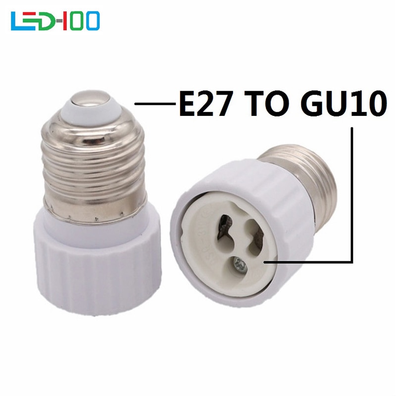 Goede E27 Om GU10 Vuurvast Materiaal Lamp Holder Converters Socket Adapter Gloeilamp Basis Type