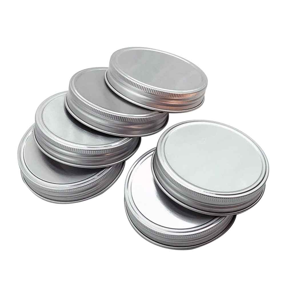 Mason Jar Lids Storage Solid Caps Tinplate Home Kitchen Secure Small Leak Proof Good Sealing Properties 70mm, 87mm