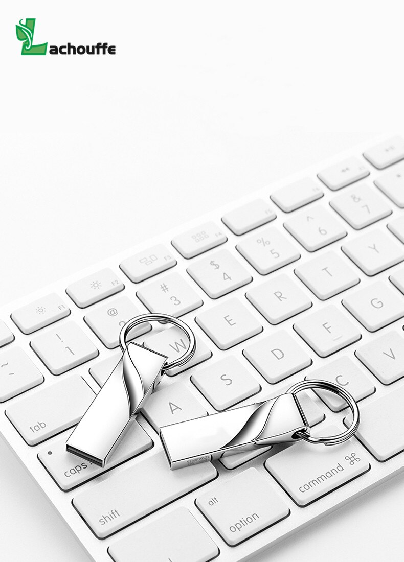 eingetroffen usb-stick 64GB 32GB 16GB 8GB 4GB pen drive stick wasserdichte metall silber u disk memoria cel usb stick