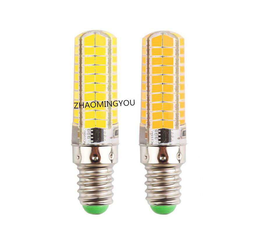 DIMMABLE BA15D SMD 5730 9W luz LED de silicona súper brillante regulable GY6.35 lámpara de maíz 110/220V 80leds bombilla Led