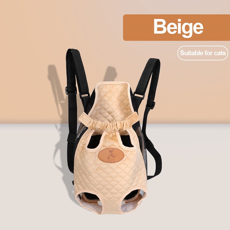 Pet Travel Portable Dog Bag Dog Backpack Cat and Dog Breathable Pet Bag One-shoulder Puppy Carrier Pet Bag: Yellow / L