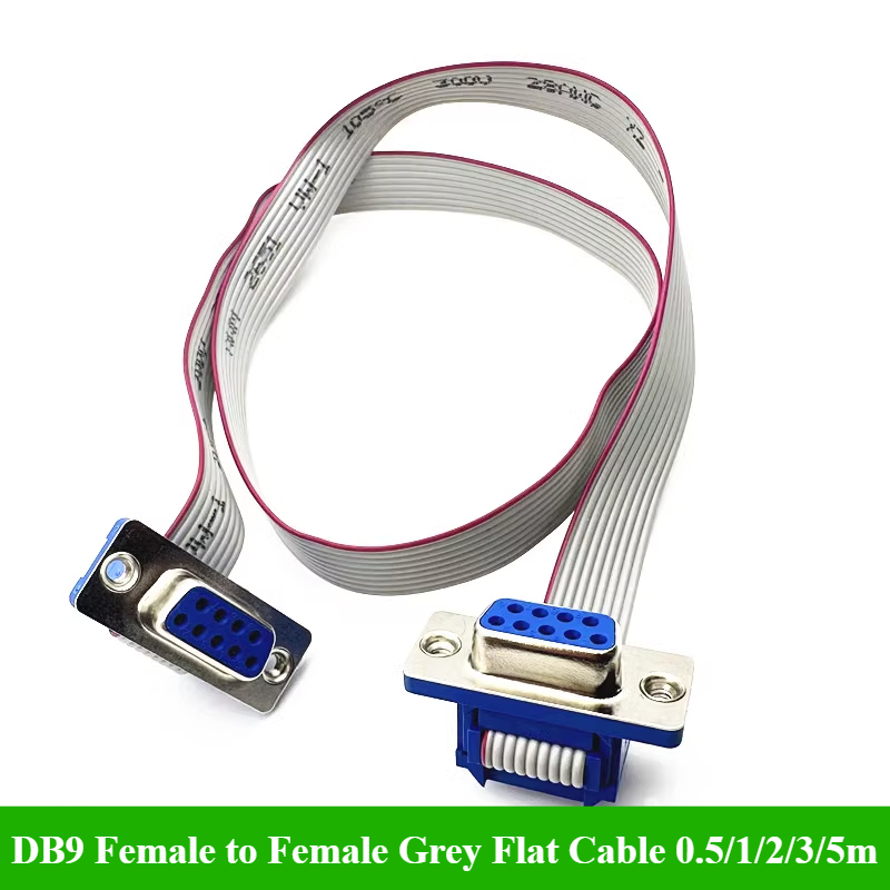 1/3/5Pcs/lot DB9 Male to Female Cable D-Sub serial port connector adapter RS232 COM Extension Cable wire length 0.5m 1m 2m 3m 5m: Lavender / 5-9Pcs / 1P