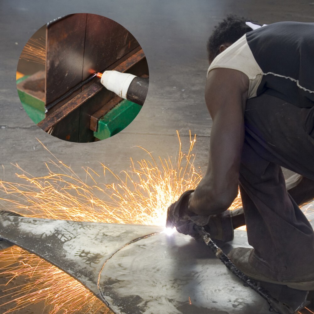 PT 80 Plasma Torch Vervanging 60Pcs Plasma Cutter Snijbrander Verbruiksartikelen Elektrode Nozzles Tip Accessoires Elektrode 12mm Tips