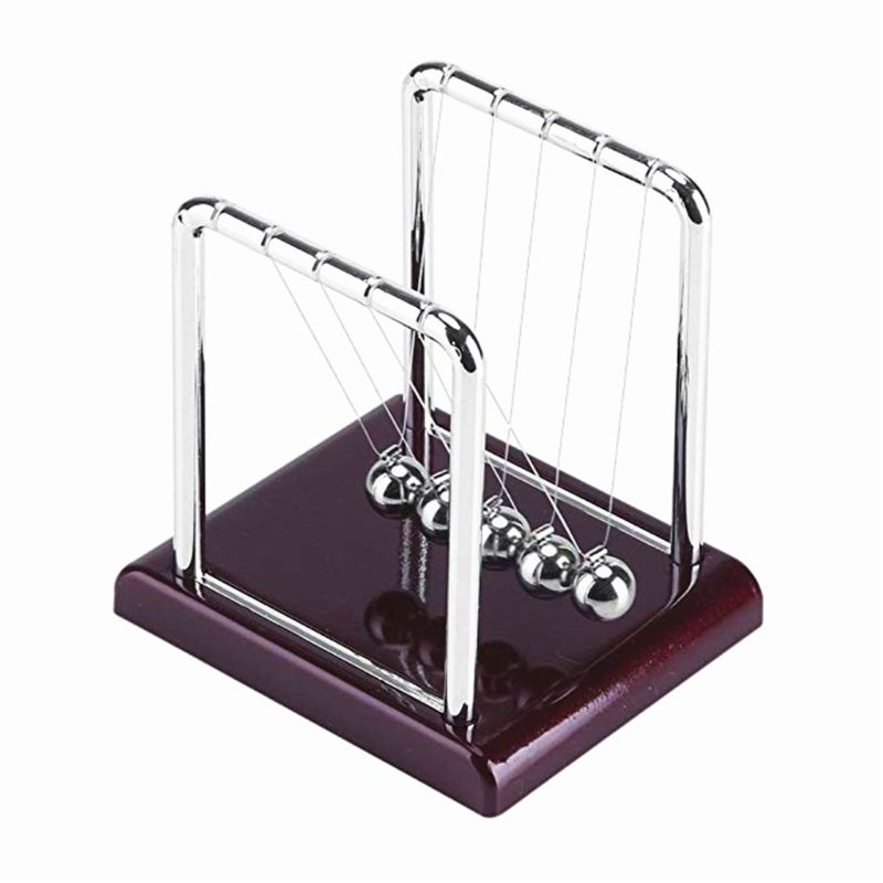 Newton 'S Cradle Steel Balance Ball Natuurkunde Science Pendulum Desk Speelgoed Games Bureau Woondecoratie