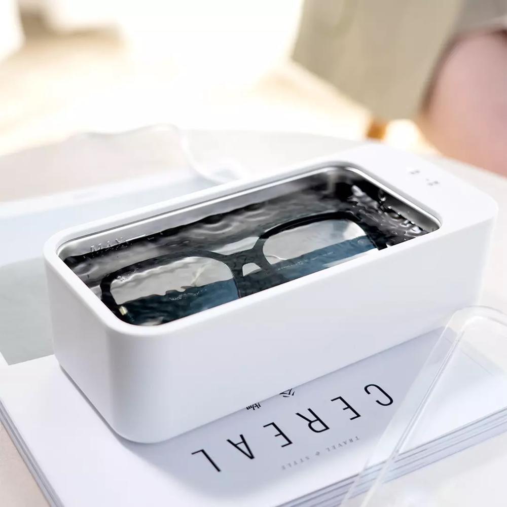 Lofans ultralydrensere rengjøringsmaskin sonic vibrator høyfrekvent vibrasjon vaske briller smykker