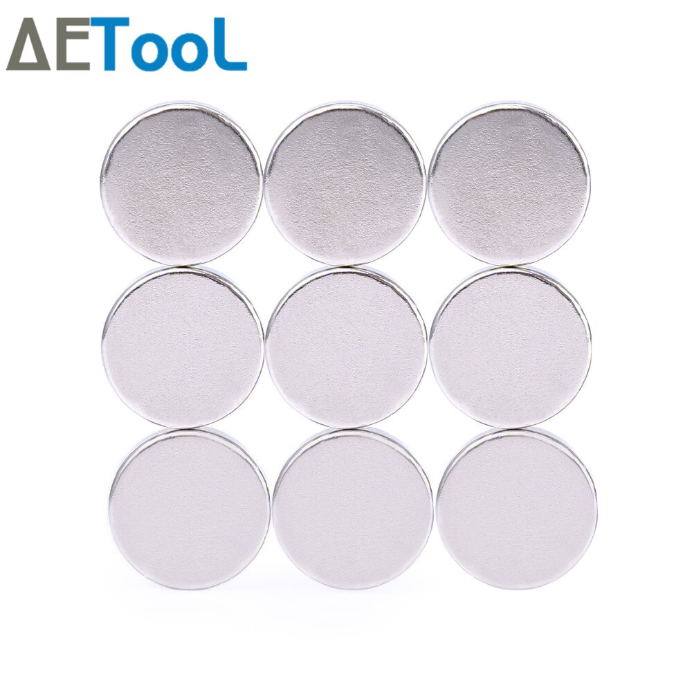 AETool 10/20/30/40 stuk N52 10mm x 1mm Sterke Ronde Magneten Dia 10 x 1mm Neodymium Magneet Zeldzame Aarde Magneet 10*1mm