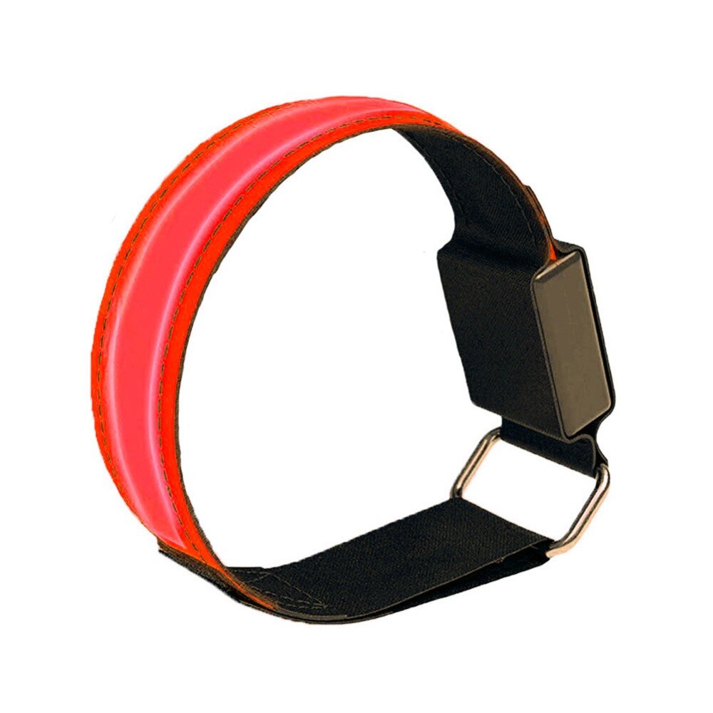 Brassard réglable à LED, bandes réfléchissantes et clignotantes pour la cheville, lumière de sécurité pour le Jogging nocturne, la marche et le vélo