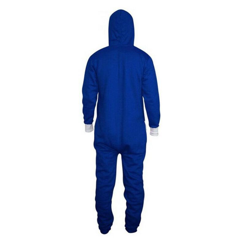 Mono con capucha de manga larga para mujer, peto de una pieza, pijama informal, ropa de casa para mujer