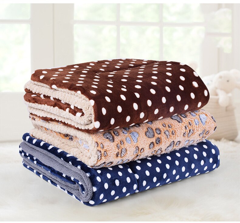 Colchoneta para perro suave y cálida, manta de franela, sofá para cama de perros y gatos, cojín para mascotas, funda para dormir para perros pequeños, almohadilla para gatos, accesorios para mascotas