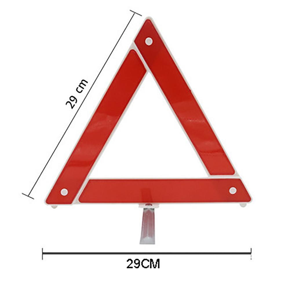 Car Hazard Reflective Warning Sign Foldable Triangular Breakdown Emergency Tool