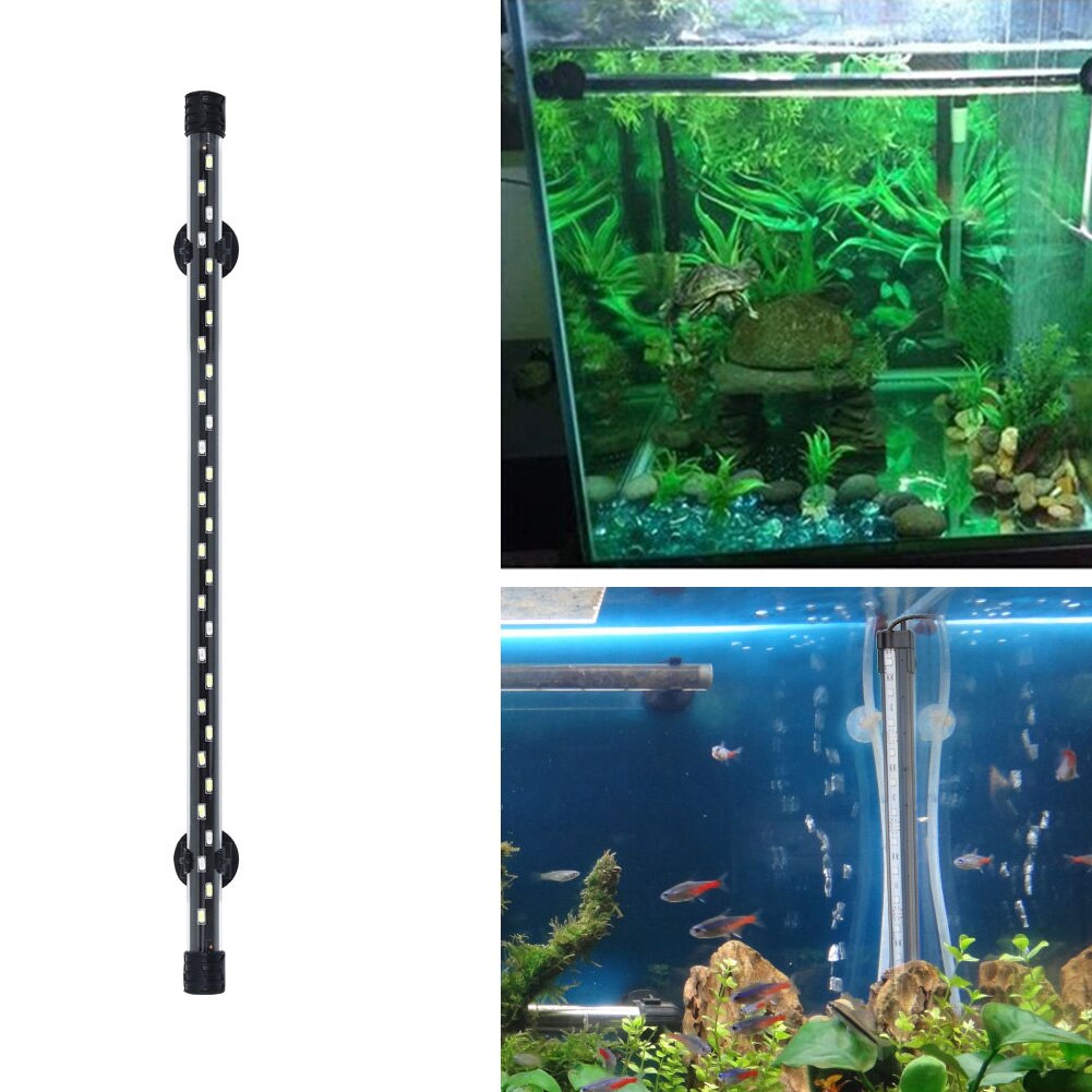 LED Aquarium Light Blue White Light LED Waterproof Fish Tank Clip Underwater Decor Lighting Submersible Lamp Plant Grow Lamp