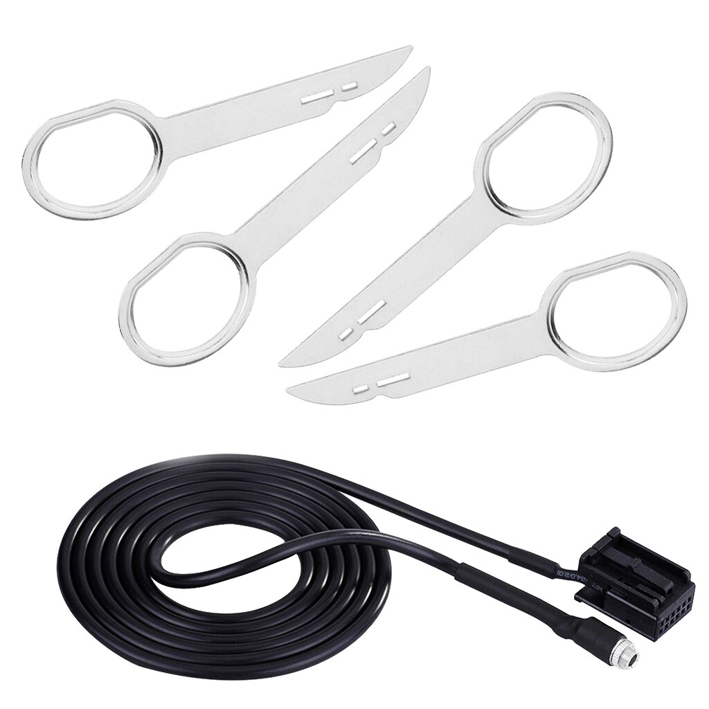 Car AUX Input 3.5mm Female Adapter Cable For Ford Focus 6000CD