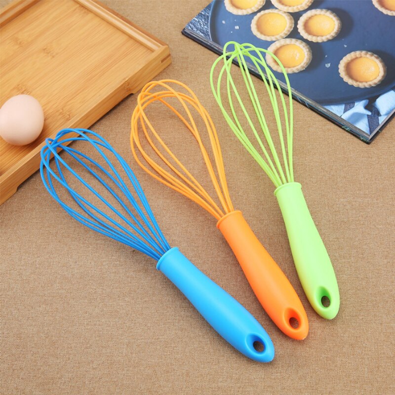 12 Inch Siliconen Handleiding Eiklopper Hand Whisk Mixer Keuken Gereedschappen Boter Blende Batidor De Huevos Венчик Bakken Tool