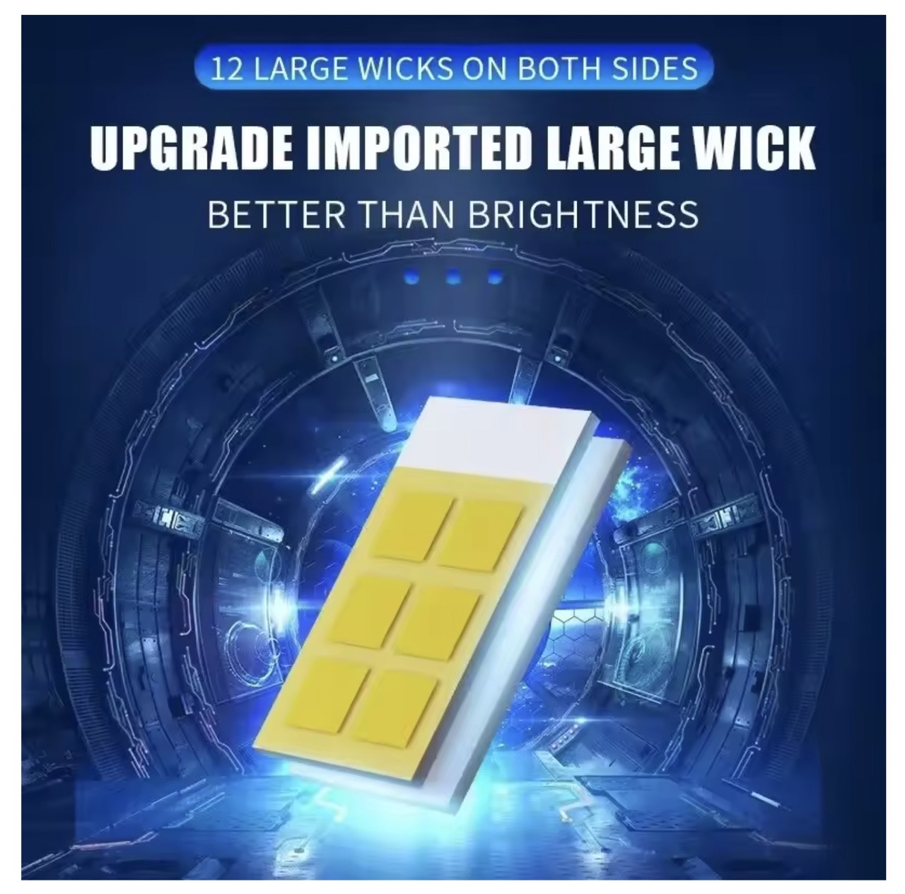 2 stk.  h7 led-forlygtepærer med hi/low-lys 22000lm stk. kold hvid 6500k stk . 60w 12v canbus-klar mini-størrelse, passer også til 9005/hb3 h4 stk.