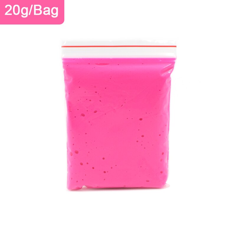 Bambini Giocattoli Melma Soffice Schiuma Argilla 15 Colori Pendenti E Ciondoli Slime Sfera Kit Molle Del Polimero di Argilla FAI DA TE Antistress Giocattoli per I Bambini: Pinkish Slime