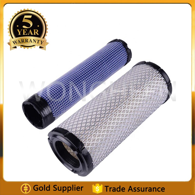 Filtro de ar para bobcat, limpador para modelos p82 1575 p82 2858 6672467 6672468