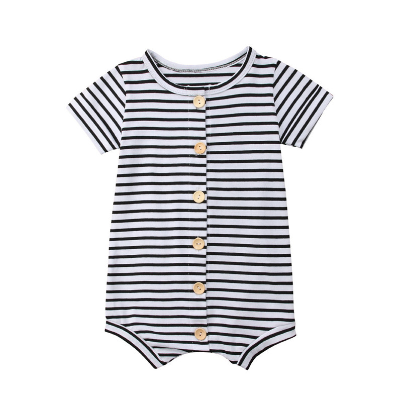 Macacão pudcoco para bebês, conjunto de roupas quentes de algodão para meninos e meninas de 0 a 24m m m: Striped / 24 m