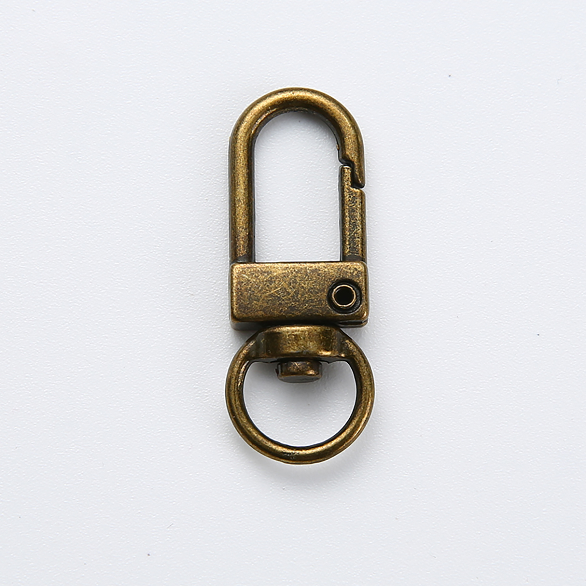 10/50/100 Stuks Sleutelhanger Roterende Hond Gesp Gouden Kreeft Sluitingen Haken Voor Diy Sieraden Maken sleutelhanger Accessoires: 6# / Antique Zinc