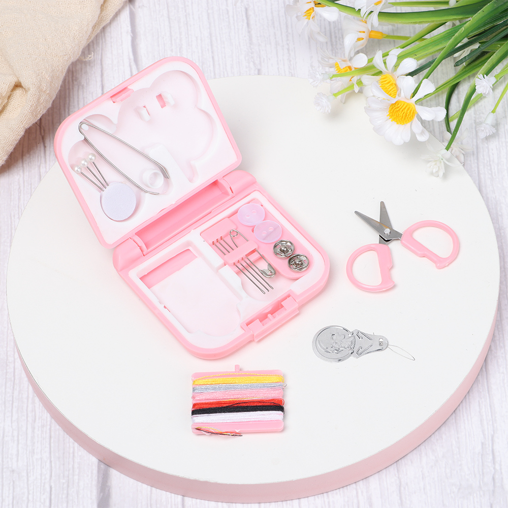 Mini Sewing Kit Storage Bags Organizer Needle Threads Box Thimble Buttons Home Living Portable Travel DIY Tool