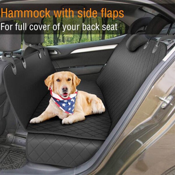 Auto Sitz Schutz Fellohr Autoschutzmatte Hngematte  Wasserdicht,  Rckbankschutz Fr Hunde, 137x148x35 Cm