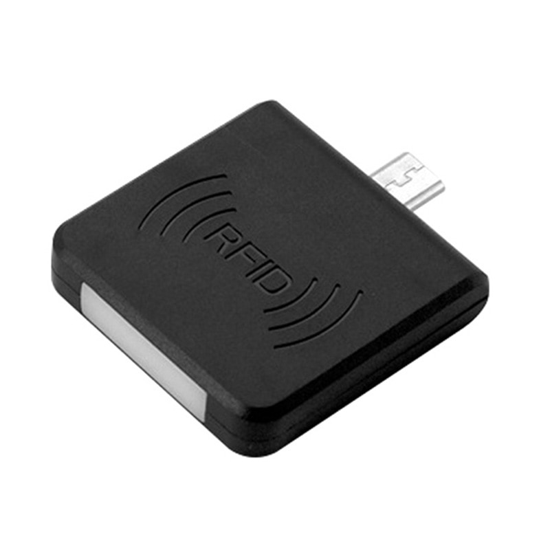 Micro-Usb Interface Nfc Ic Card Mini Rfid Reader Voor Android Mobiele Telefoon: Default Title