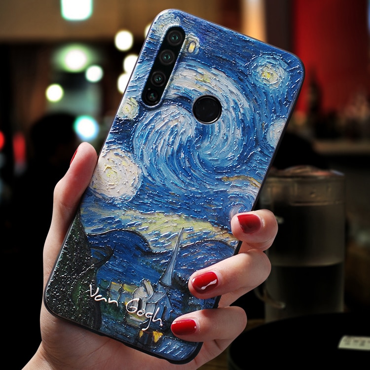 Art Phone Case For Xiomi Xiaomi Redmi Note 7 Pro Case Cover For Xiaomi Redmi Note 8 Pro Case Coque For Xiaomi Redmi Note 8T Case