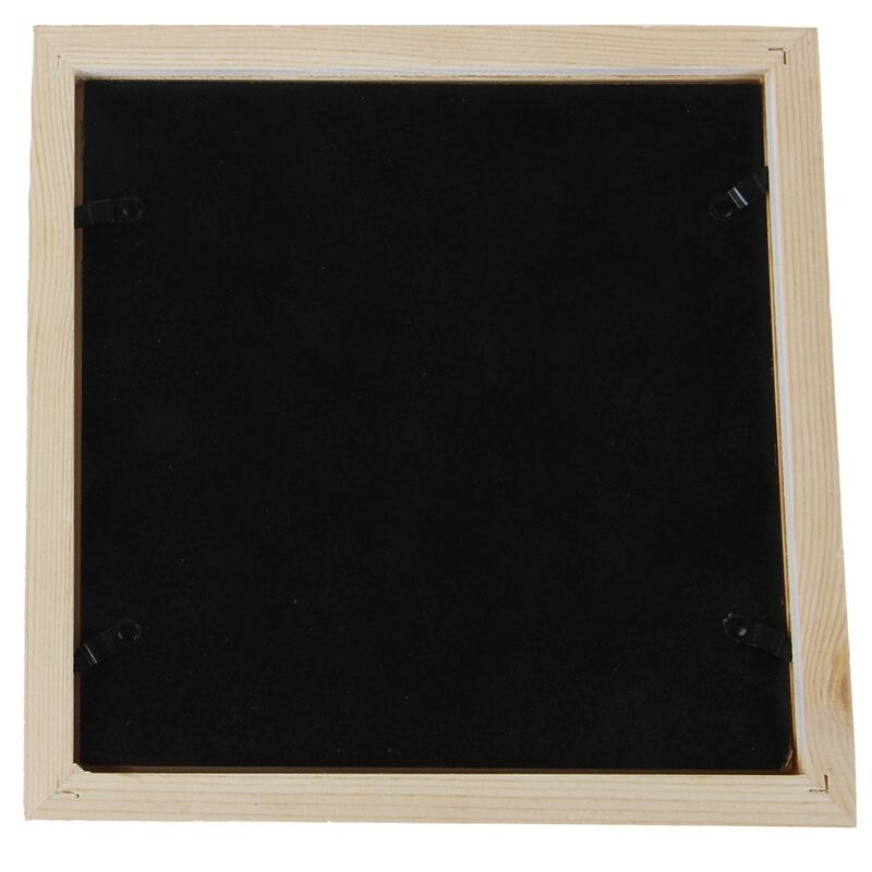Vierkante Dikke Grenen Houten Fotolijst Muur Fotolijst (Wit, 8 Inch)