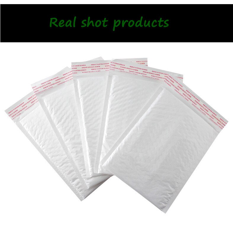 30 PCS Multiple Size White Foam Envelope Bag Mailers Padded Envelope With Bubble Mailing Packaging Bags For Business