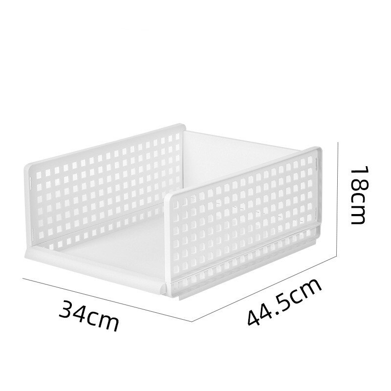 Plastic Drawers Closet Divider Storage Box Bin Cabinet Wardrobe Clothes Basket Organizer Case Container