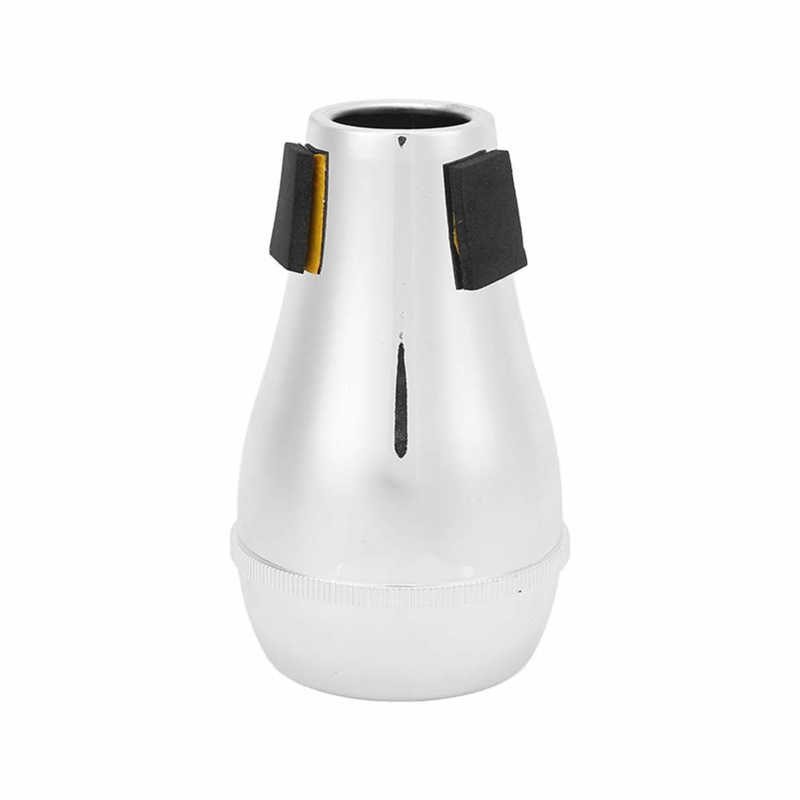 Trompet Praktijk Mute Trompet Mute Duurzaam Abs Voor Indoor Voor Outdoor: Zilver