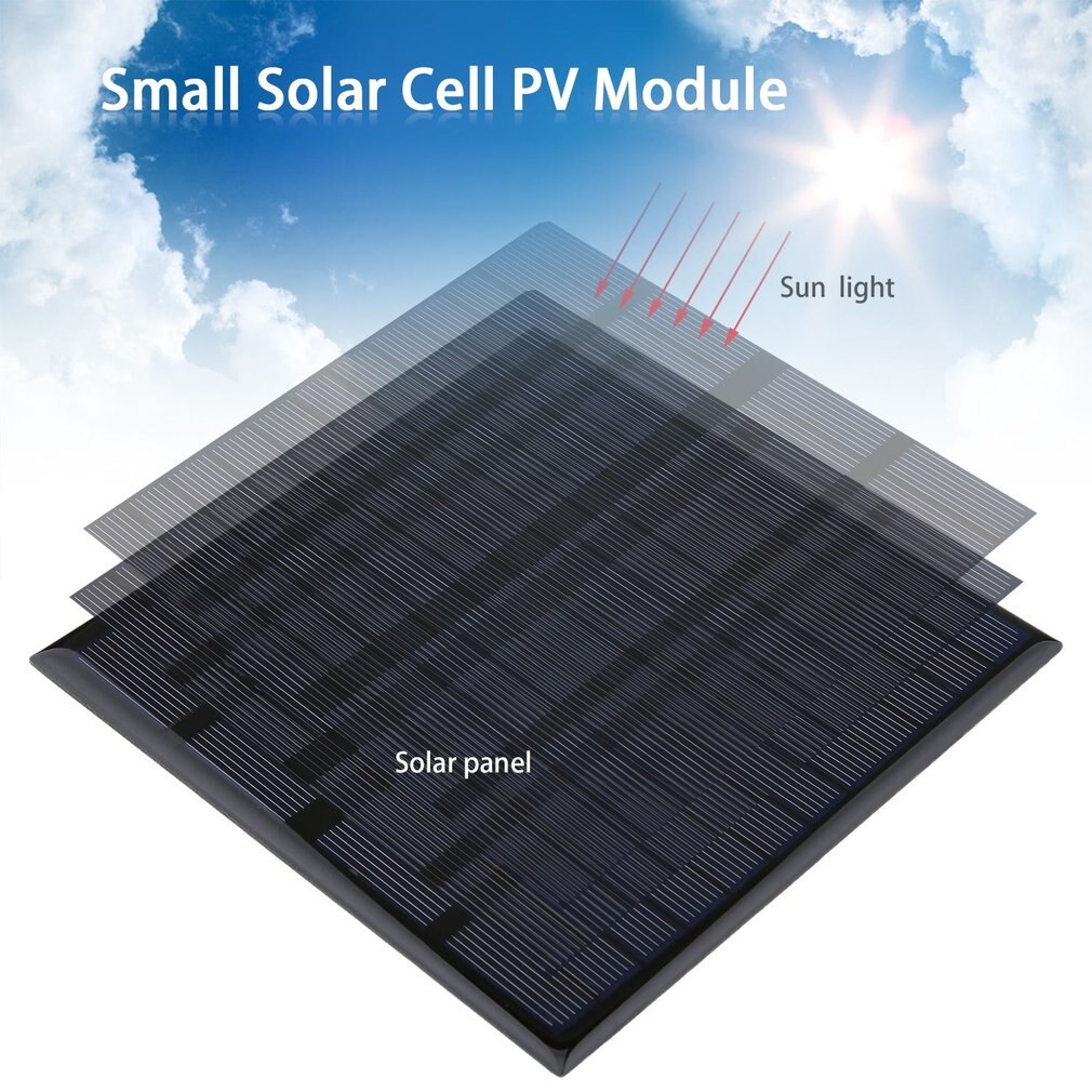 3W 12V 125mA Polycrystalline Silicon Solar Panel S... – Vicedeal